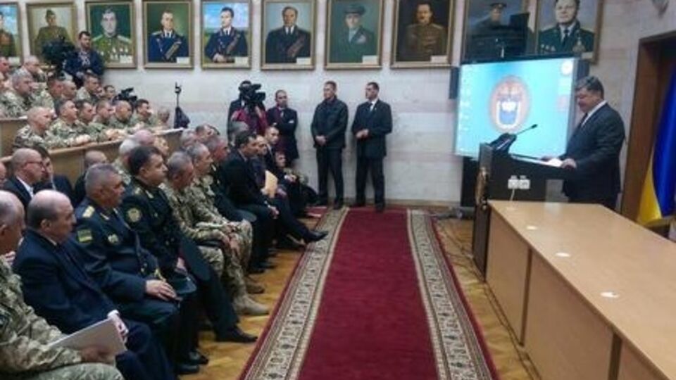 Порошенко побывал в университете им. Т. Шевченко