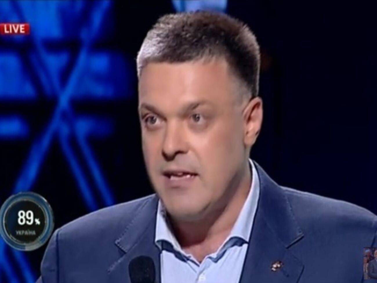 Олег&nbsp;Тягнибок:&nbsp;Выборы на Донбассе возможны, когда Украина будет контролировать границу, а представители патриотических сил смогут вернуться и проголосовать