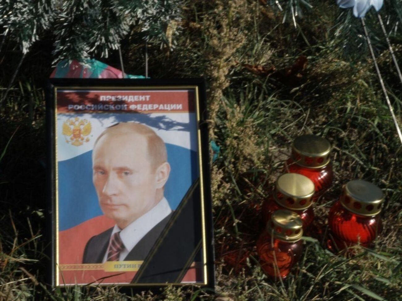 Киевские активисты "поздравили" Путина с днем рождения