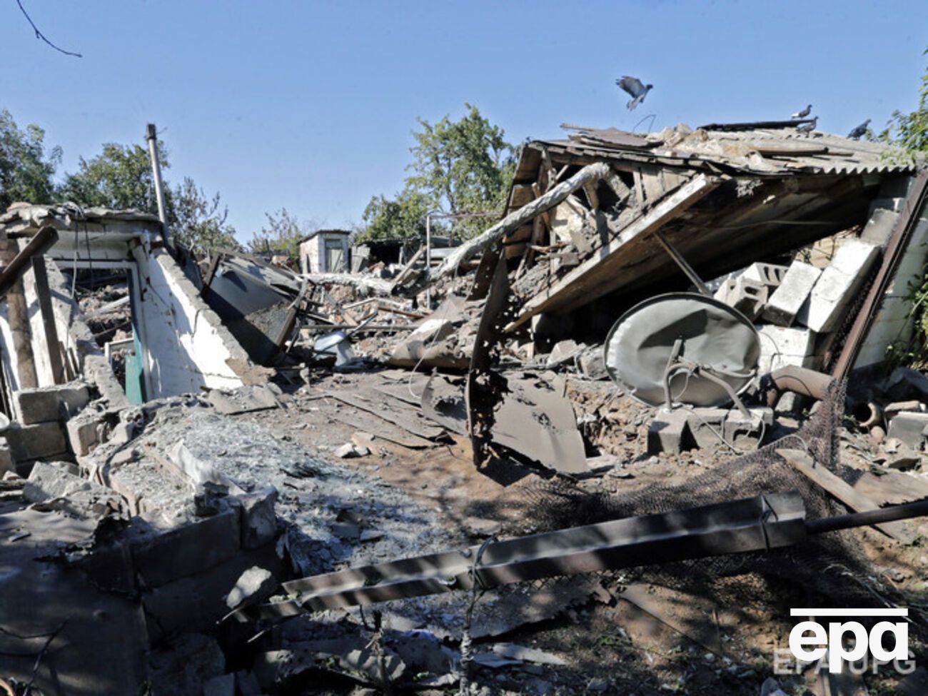 Село Коминтерново находится в "серой зоне" между позициями ВСУ и боевиков