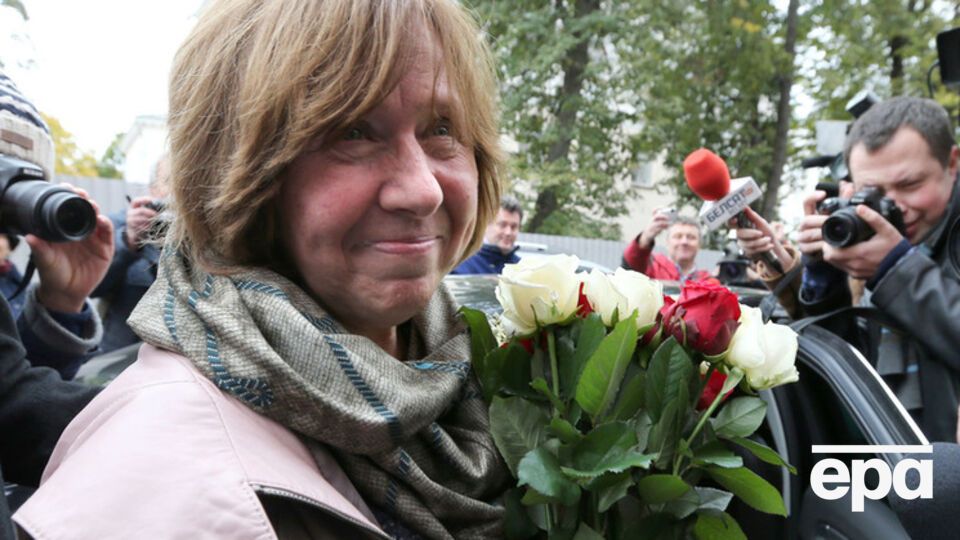 Алексиевич призналась в нелюбви к россиянам, поддержавшим агрессию против Украины