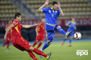 Команды Украины и Македонии сразились на стадионе в Скопье