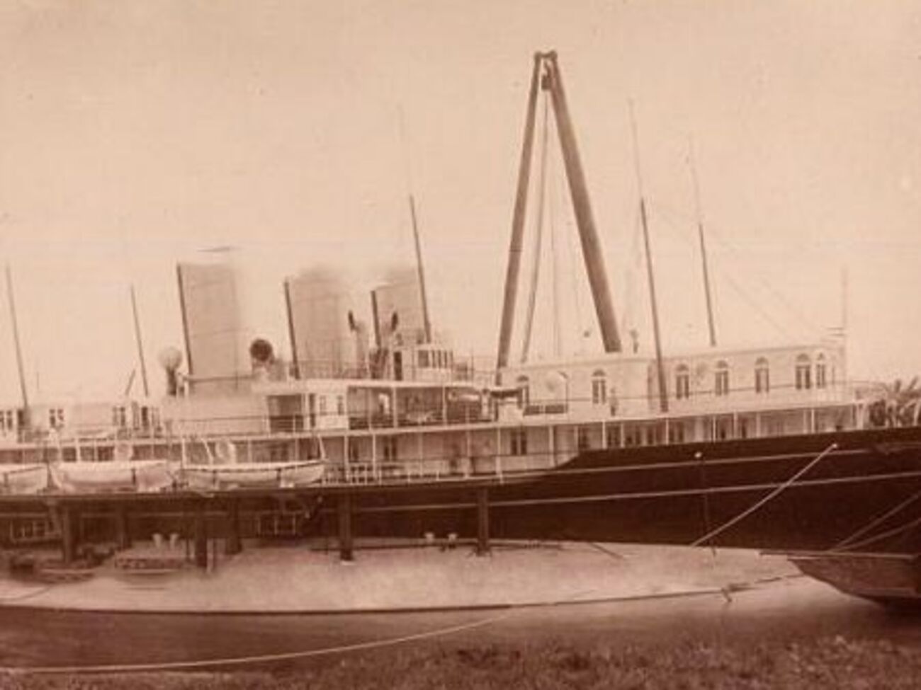 Императорская яхта "Ливадия"