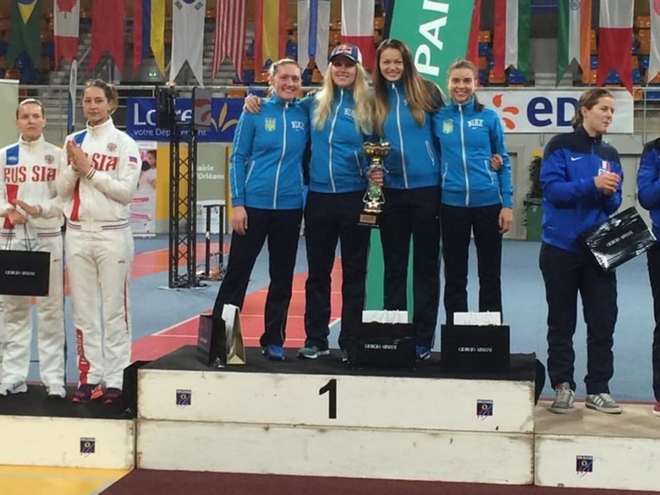 Украинки выиграли золото Кубка мира