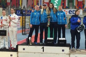 Украинки выиграли золото Кубка мира