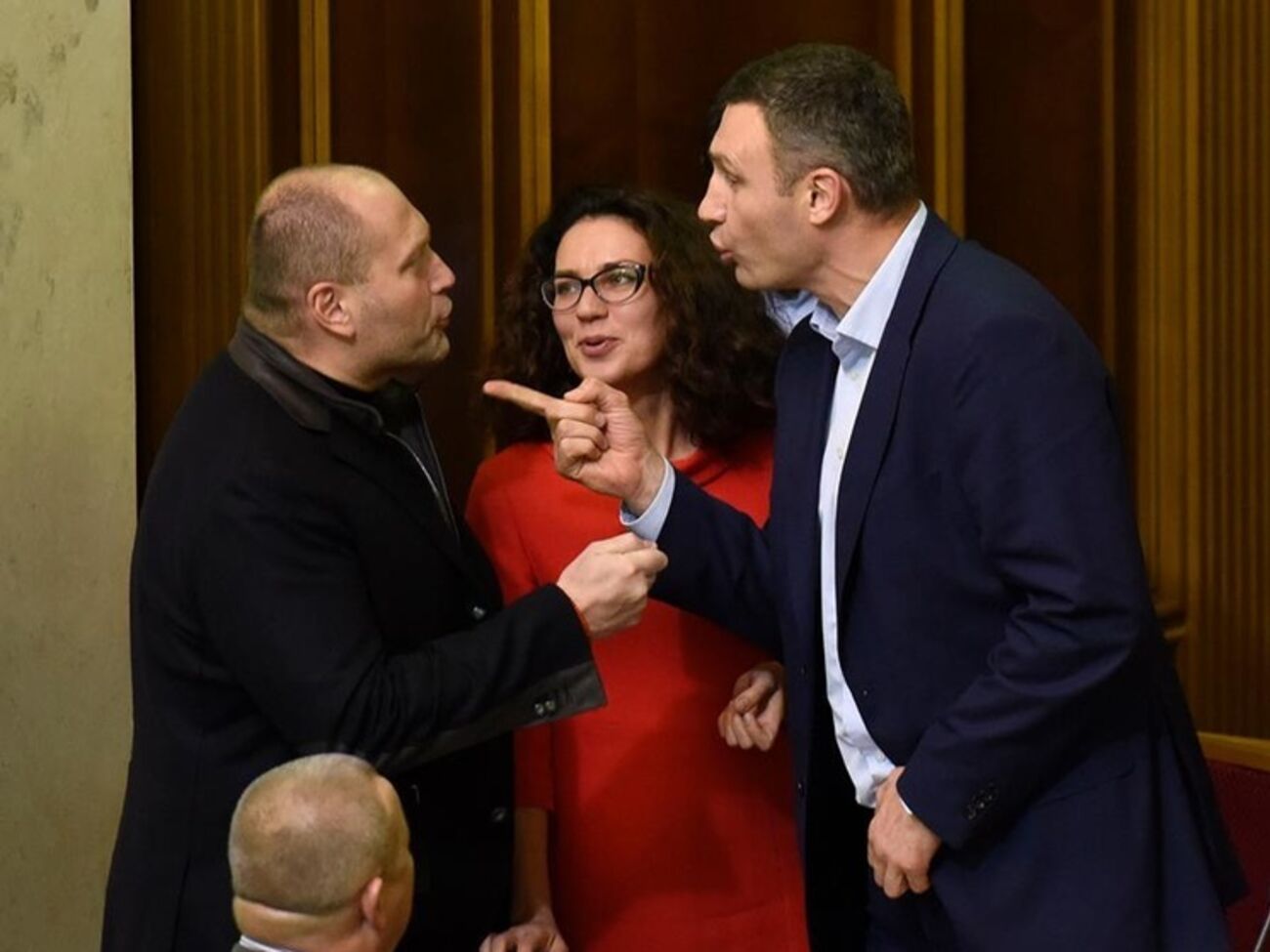 Кличко и Береза провели "дебаты" в Верховной Раде. Фоторепортаж