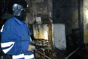 Возгорание возникло в комнате на втором этаже