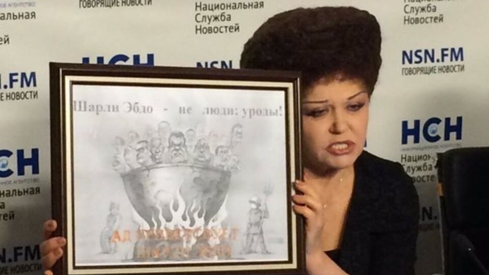 Сенатор Петренко показала "ответ российских парламентариев" редакции Charlie Hebdo