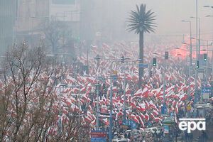 В Варшаве проходит марш по случаю Дня Независимости Польши. Фоторепортаж