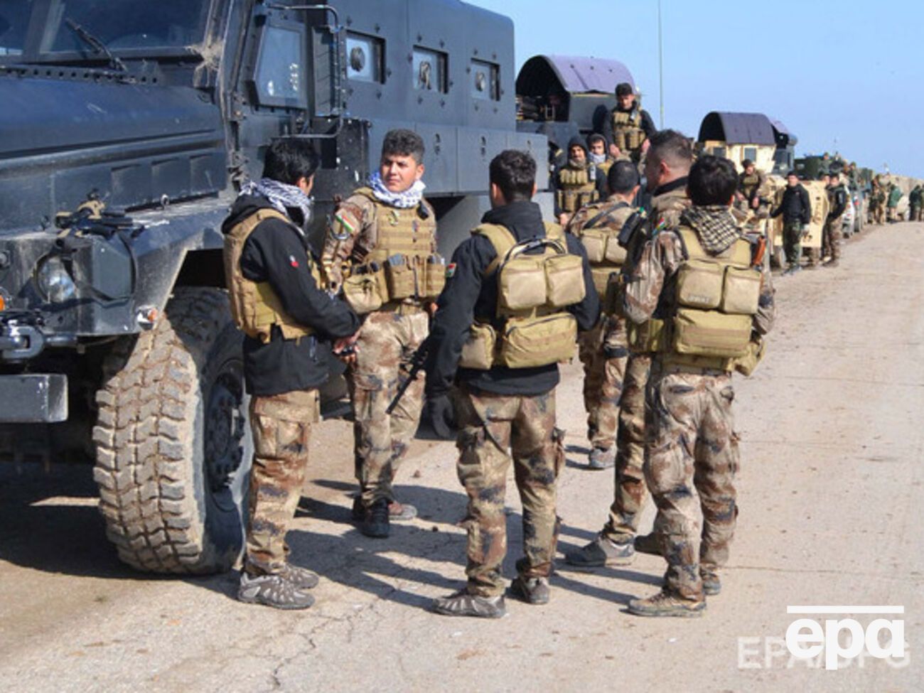 Курды начали наступление на позиции ИГИЛ