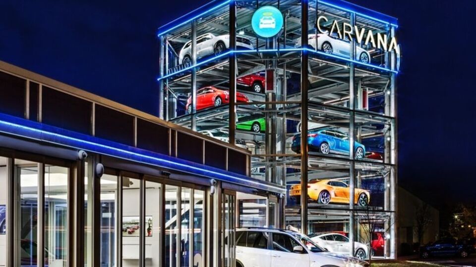 Carvana открыла первый автомат по продаже автомобилей