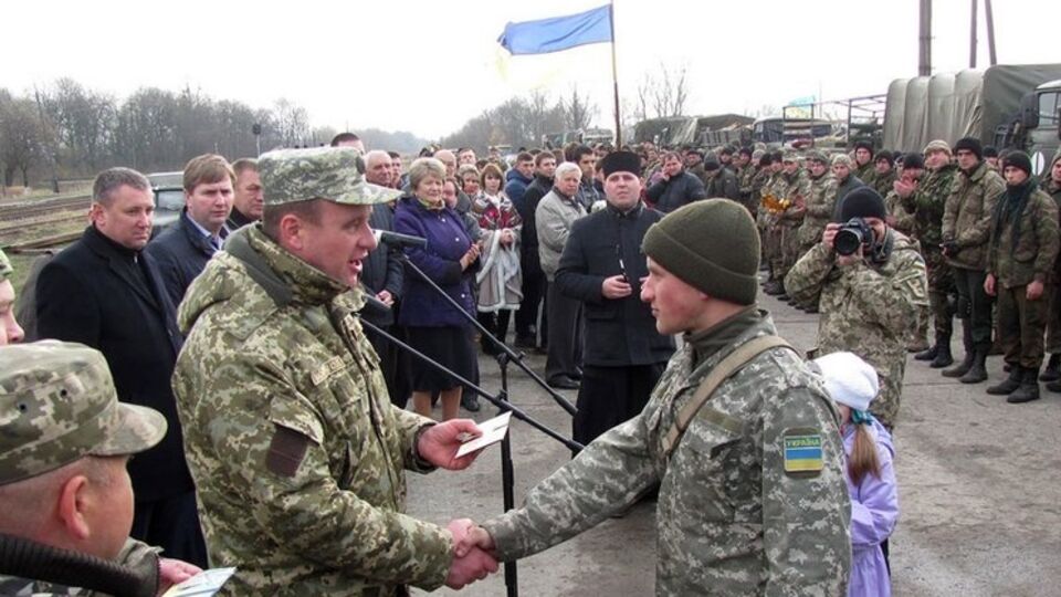 Бойцы "железной" бригады имени Данила Галицкого вернулись из зоны АТО в полном составе. Фоторепортаж