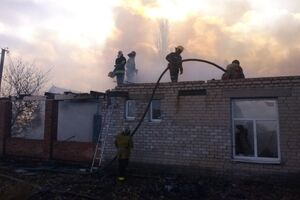 У школы сгорела крыша, предварительная причина пожара – неправильное использование печного отопления