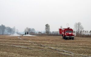 Торфяники в Киевской области пожарные почти потушили, в Полтавской области борьба продолжается