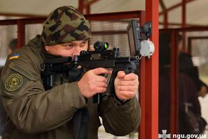 Авакову и Турчинову представили новейшие образцы стрелкового оружия