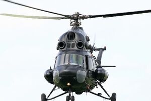 Разбившийся вертолет, скорее всего, перевозил нелегальных мигрантов