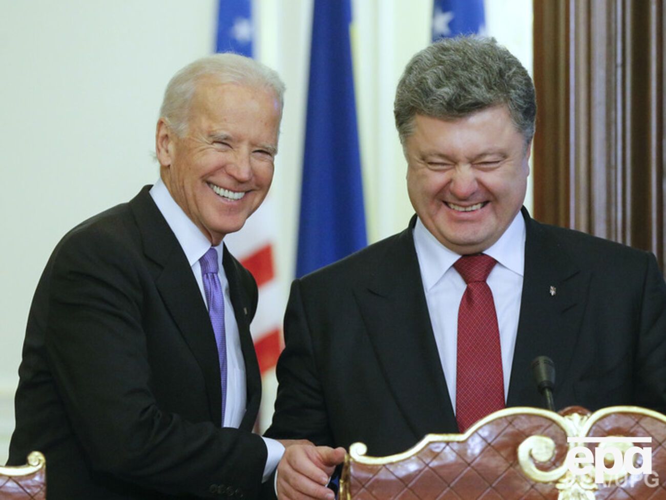 Последний раз Байден посещал Киев осенью 2014 года