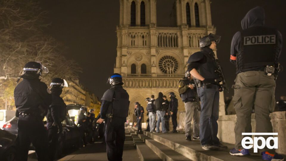 В Париже произошло шесть террористических актов