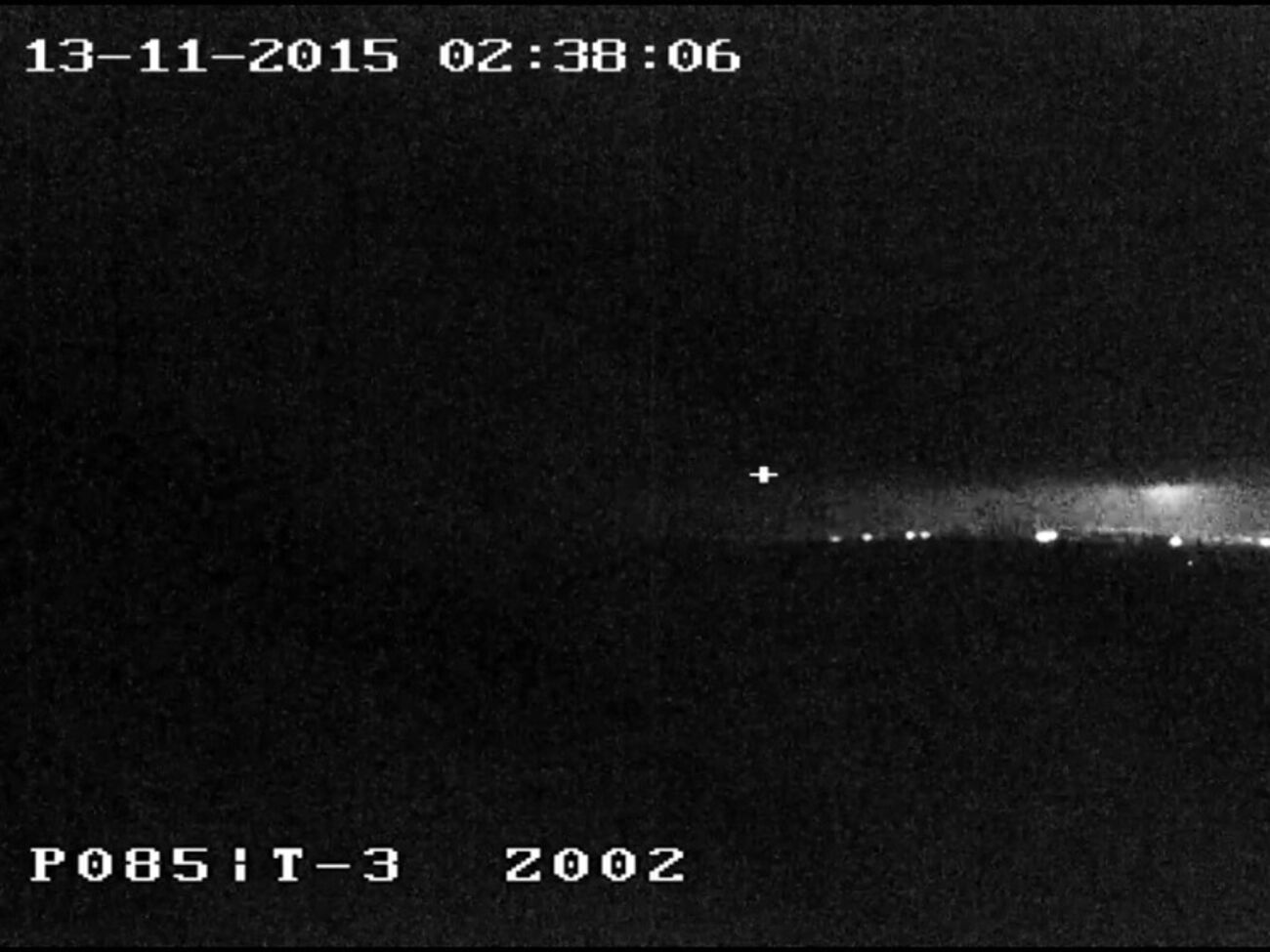 Система "СОВА" зафиксировала обстрел реактивной артиллерией