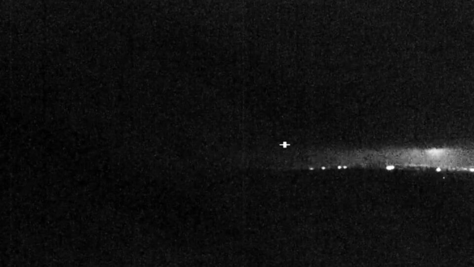 Система "СОВА" зафиксировала обстрел реактивной артиллерией