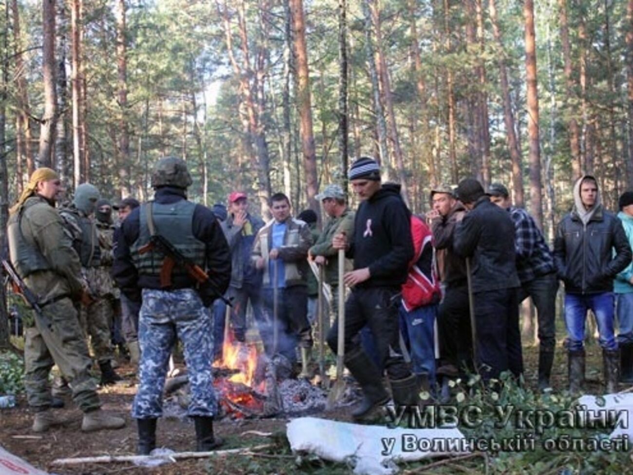 Начать незаконную добычу янтаря пытались около 500 старателей