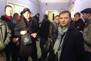 Однопартийцы приехали, чтобы встретить Игоря Мосийчука после его освобождения