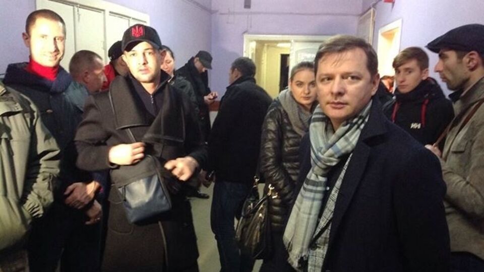 Однопартийцы приехали, чтобы встретить Игоря Мосийчука после его освобождения