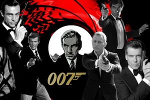 Метаморфозы стиля Джеймса Бонда за 55 лет показали за 4 минуты