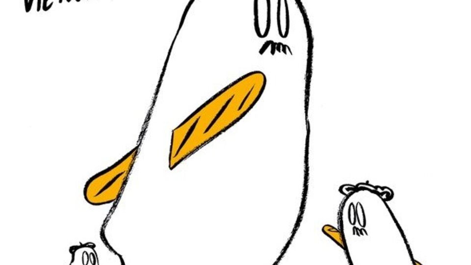 Во Франции создали карикатуру на тему трагедии 13 ноября