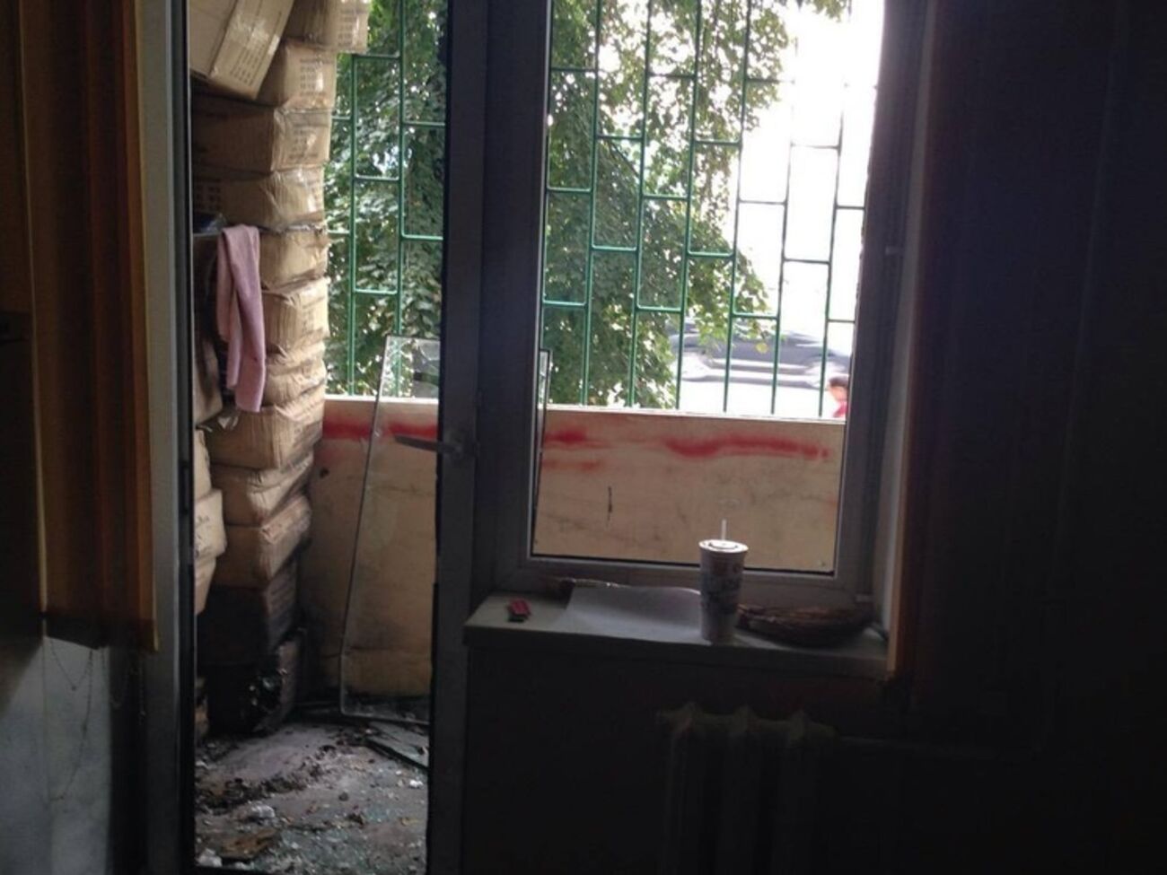 Взрыв в офисе "Правого сектора" на Оболони прозвучал ночью 3 сентября