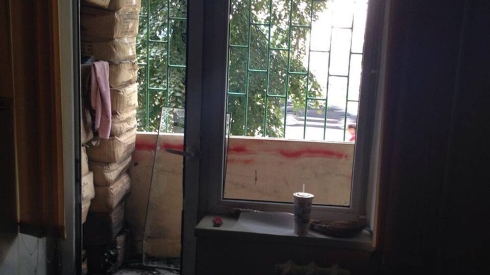 Взрыв в офисе "Правого сектора" на Оболони прозвучал ночью 3 сентября