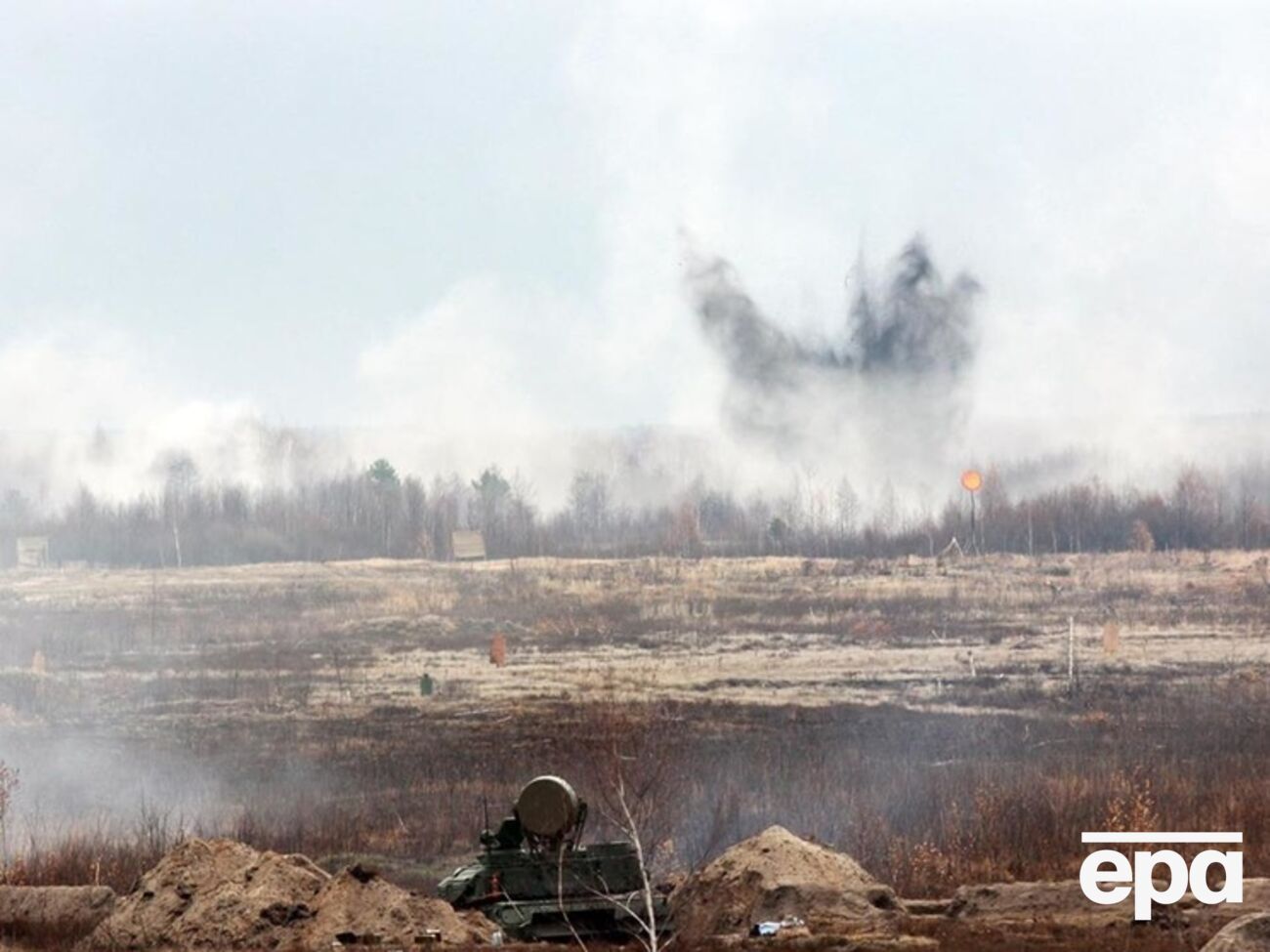 В Ровенской области прошли тактические учения мотопехотной бригады оперативного командования "Север". Фоторепортаж