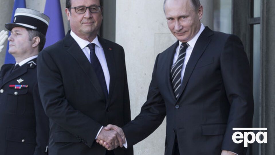 Путин и Олланд проведут встречу 26 ноября