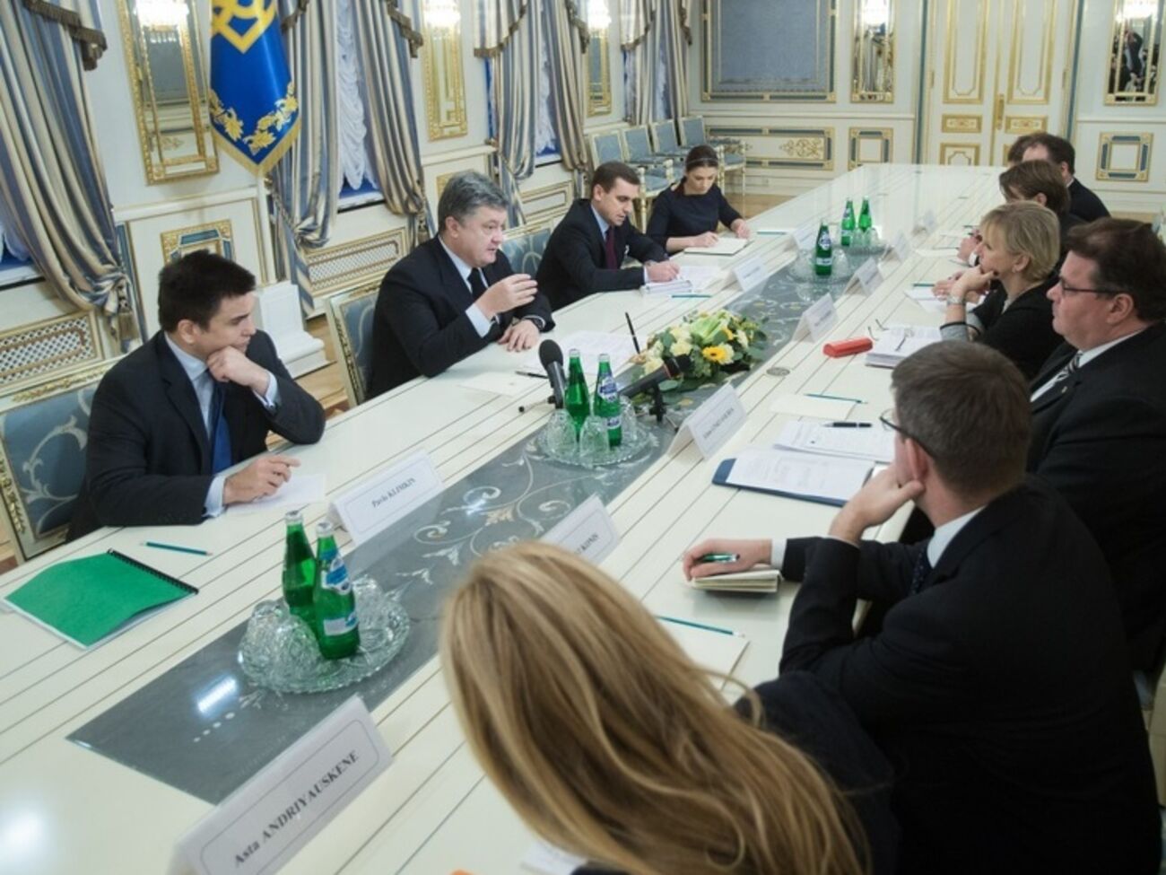 Порошенко, Вальстрем и Линкявичюс обсудили борьбу с терроризмом