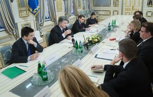 Вальстрем и Линкявичюс заверили Порошенко, что Европа не забыла об Украине