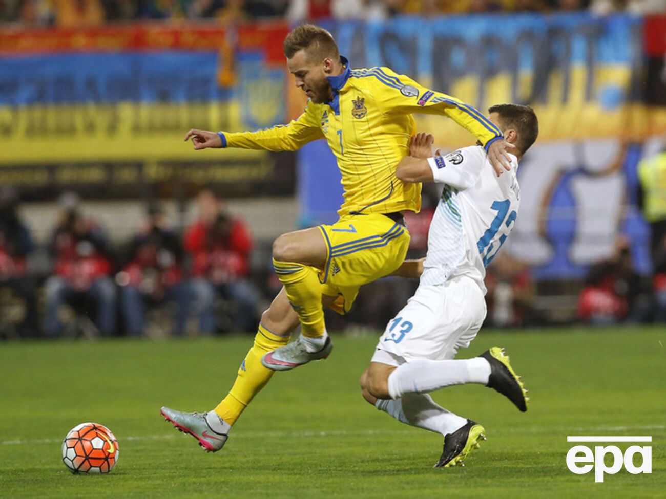 Ярмоленко сравнял счет на последних секундах игры