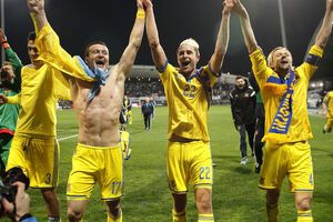 Украина вышла на Евро-2016. Фоторепортаж