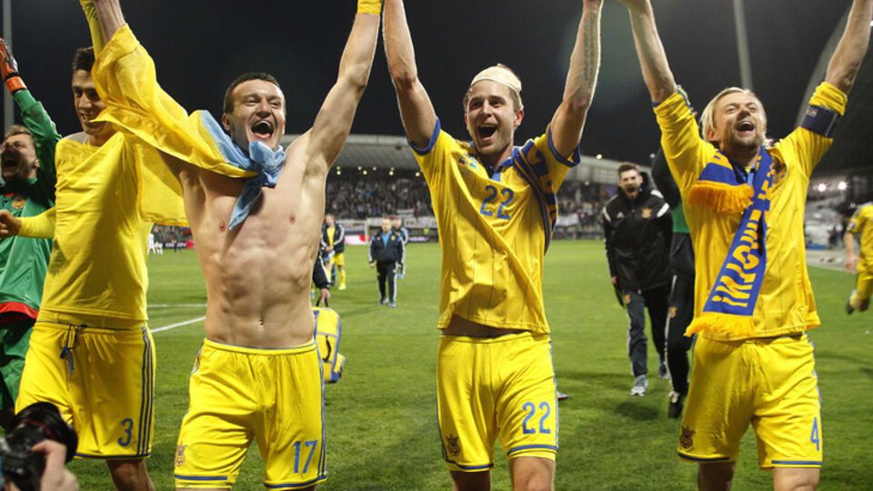 Украина вышла на Евро-2016. Фоторепортаж
