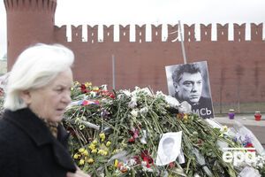 Место убийства Бориса Немцова в Москве