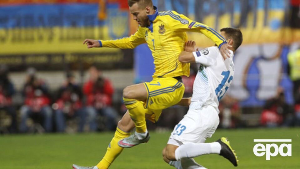 Украинцы сравняли счет в самом конце игры