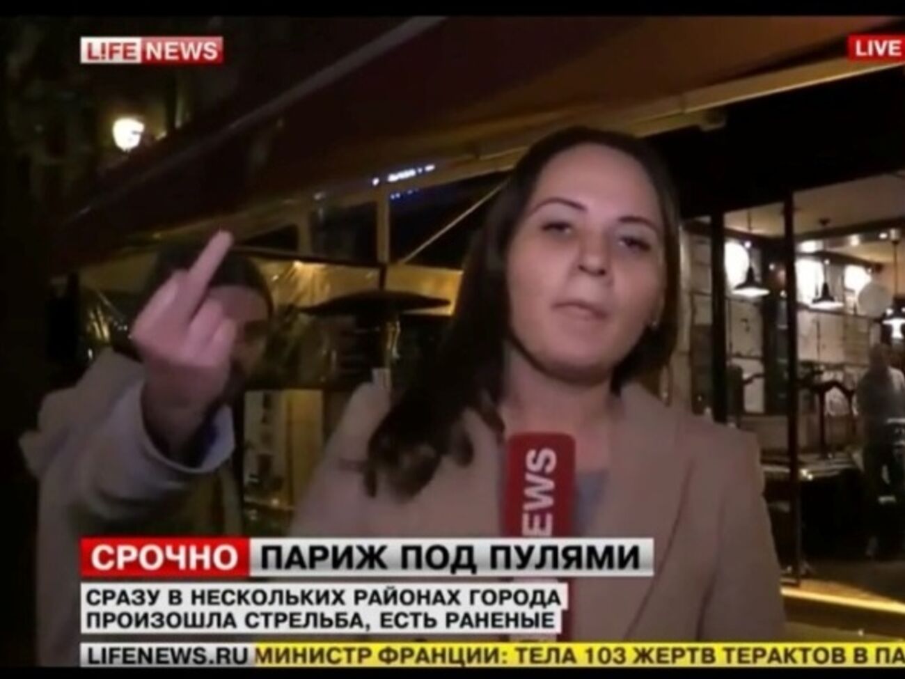 Российский телеканал вспомнили недобрым словом в Париже