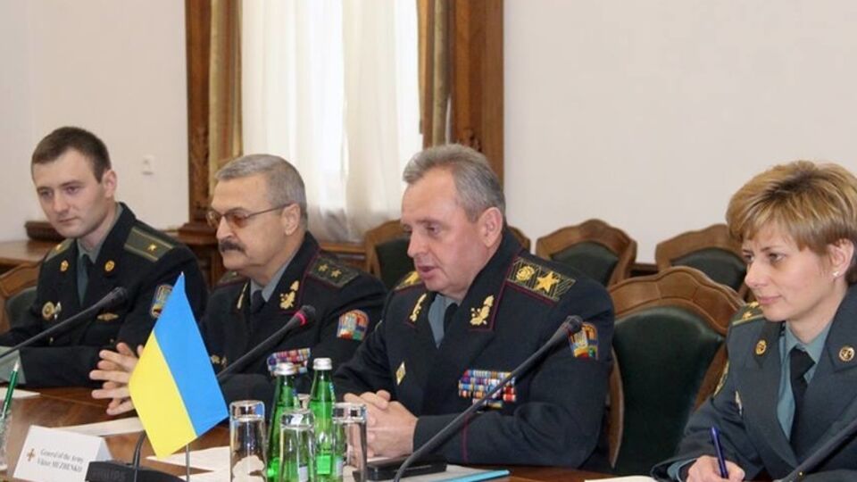 Начальник Генштаба ВСУ Виктор Муженко встретился с немецким послом Кристофом Вайлем