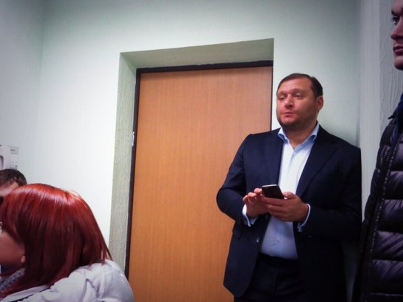 Михаил Добкин подрался с Александром&nbsp;Кравчуком на суде по делу Елены Лукаш