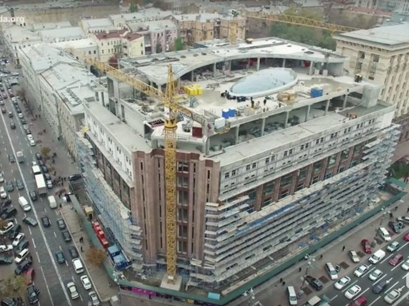 "Схемы": ЦУМ арендует землю на Крещатике по цене, которая в несколько раз ниже рыночной. Фоторепортаж