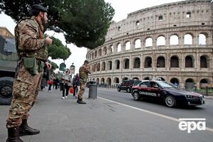 Рим патрулируют наряды полиции и военных