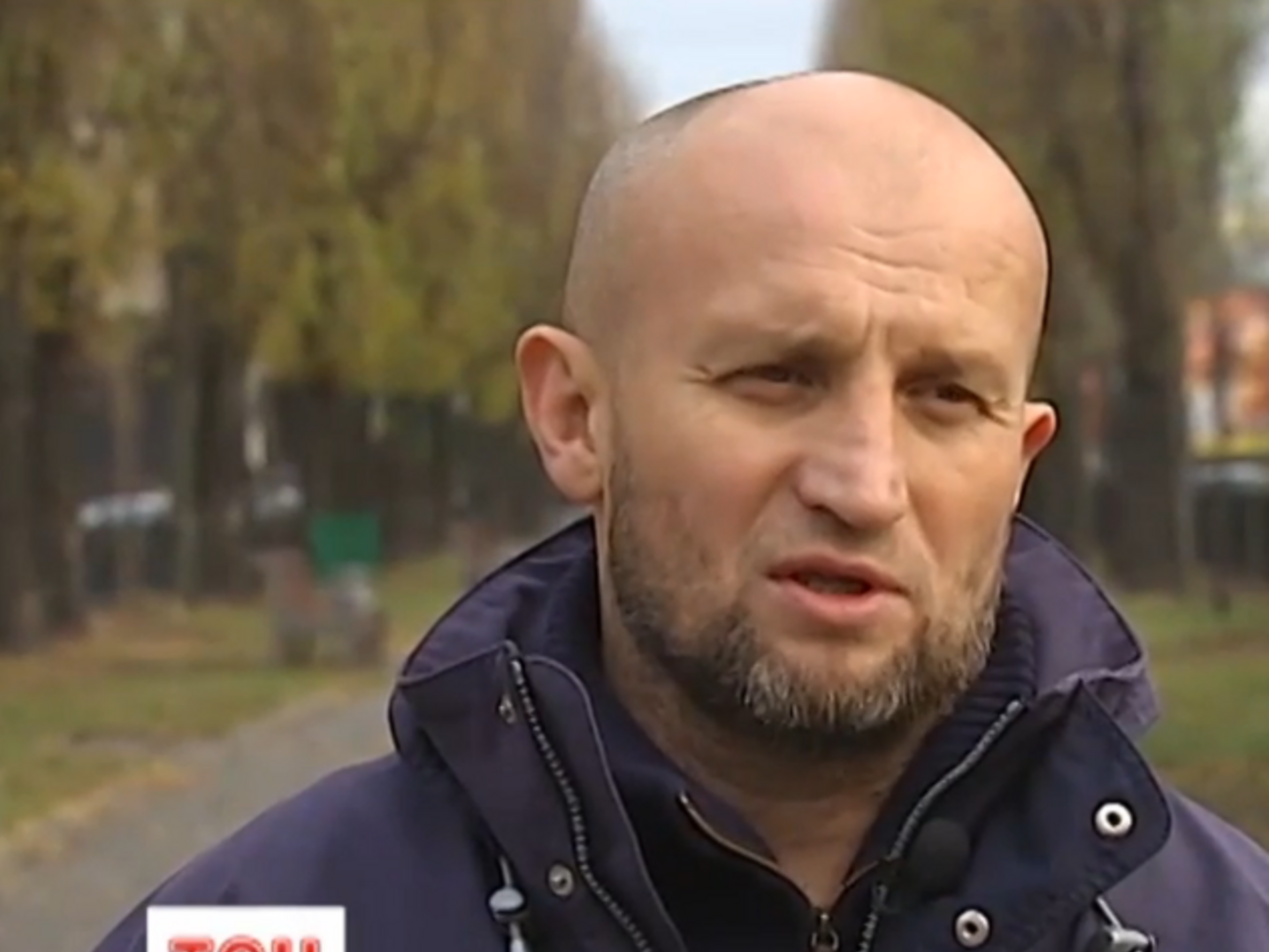 Активист Майдана Кравчук: Я предложил Добкину поговорить по-мужски на улице, но он спрятался за охраной. Видео