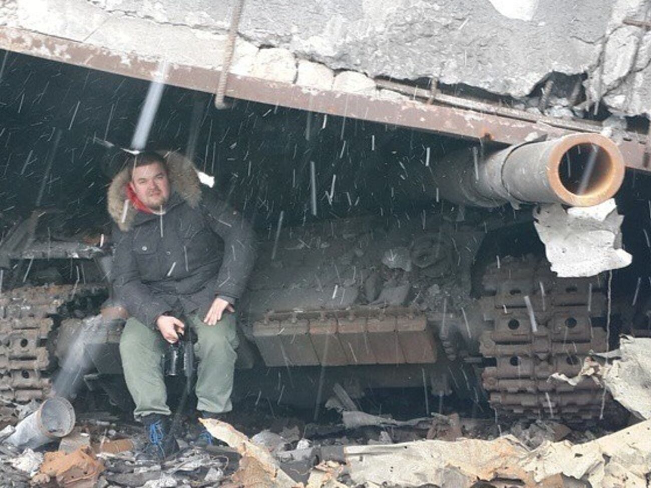 Захаров неоднократно бывал в Донецке во время проведения антитеррористической операции