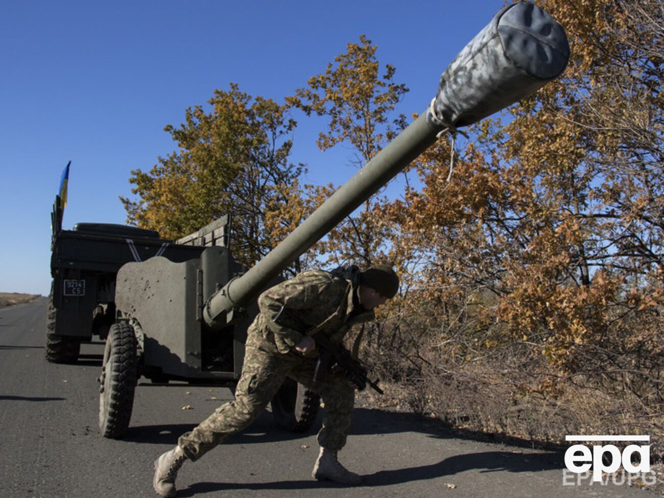 ВСУ осуществляют отвод вооружения на донецком направлении
