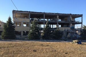 Последствия взрыва и пожара в Сватово