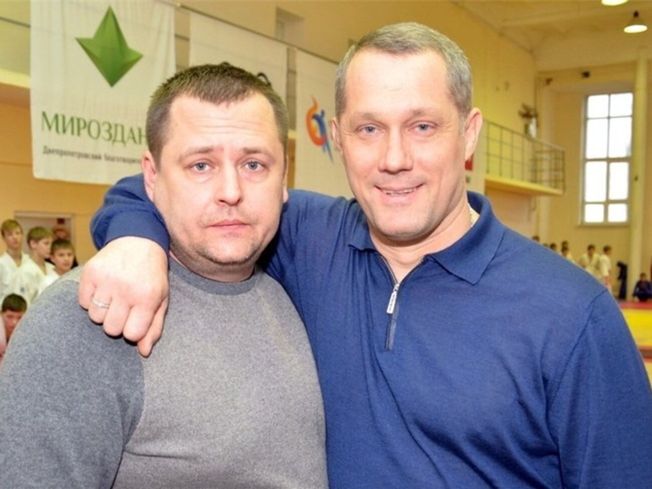 Помощник Филатова Михаил Кошляк (справа) арестован на два месяца